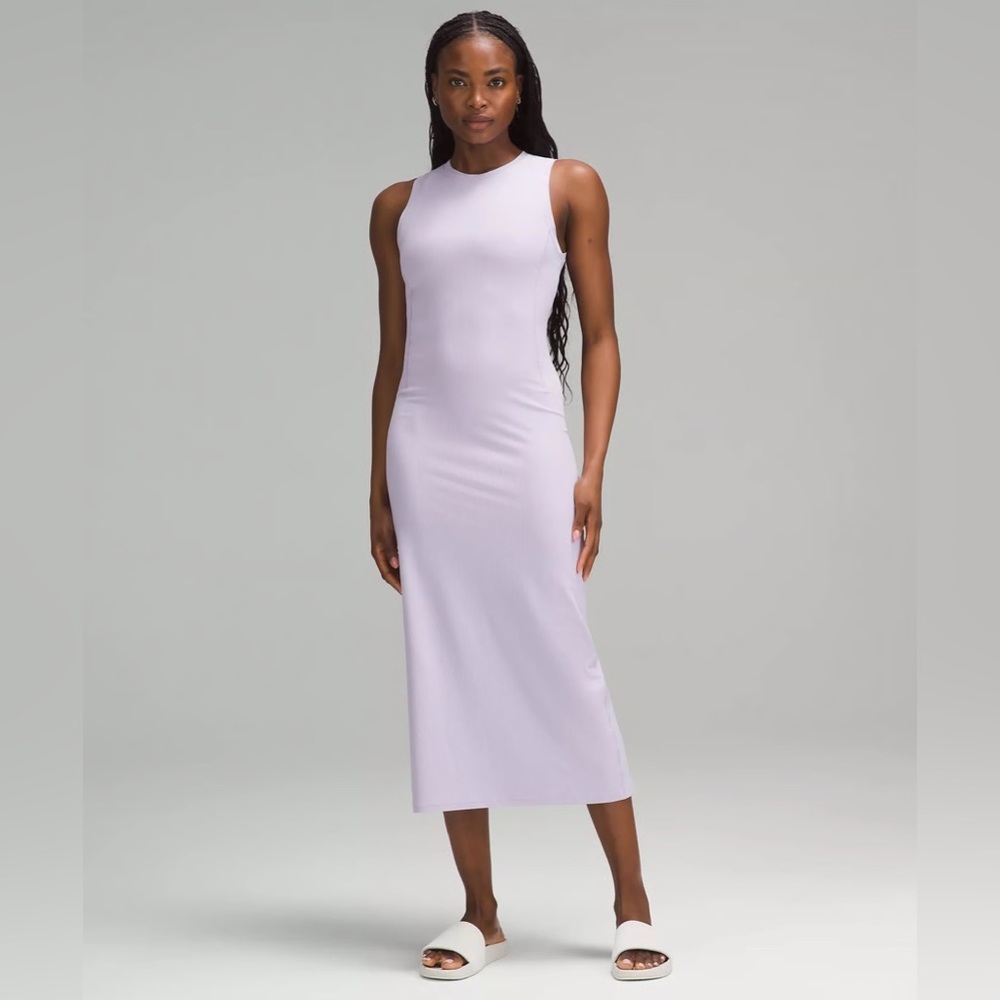 LULULEMON | All Aligned Ribbed Midi Dress